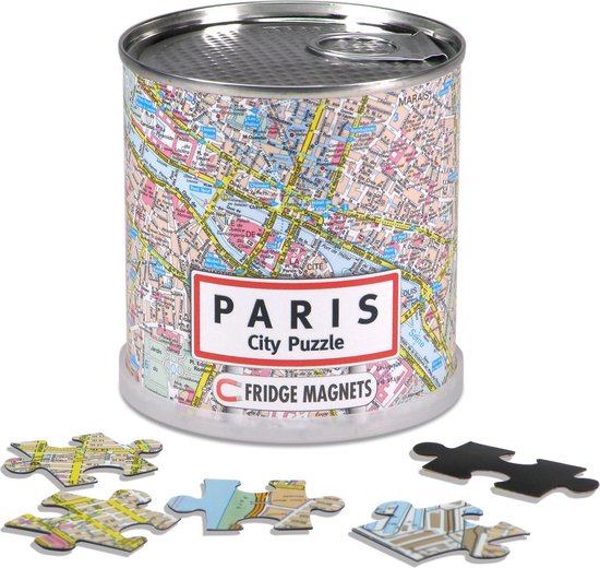 Paris city puzzel magneten