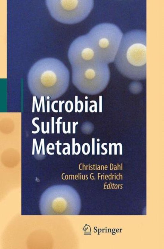 Microbial Sulfur Metabolism - cover
