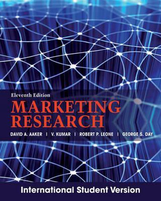 Marketing Research 11th Ed Intnl Student - cover