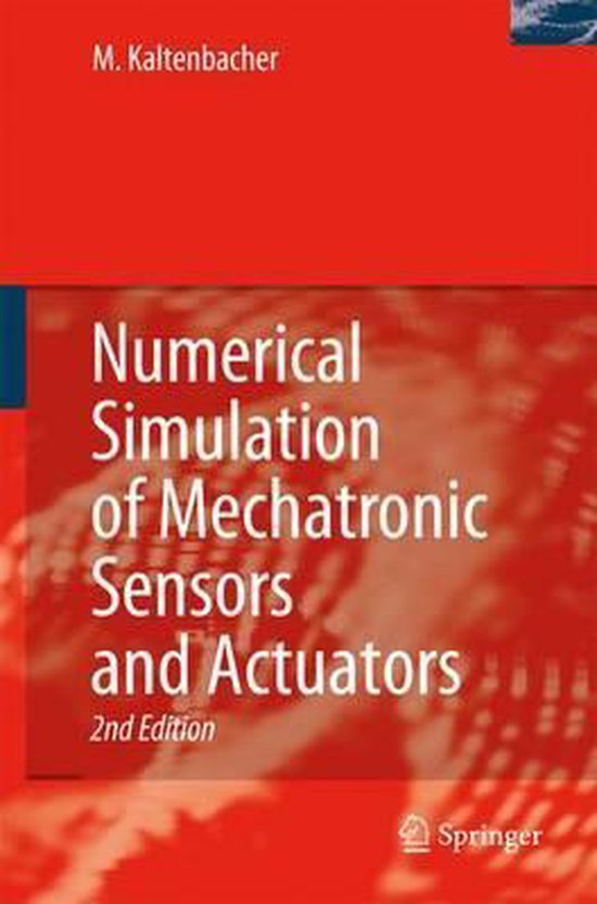 Omslag van Numerical Simulation of Mechatronic Sensors and Actuators