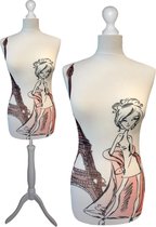 Eifel paspop met witte sparkling driepoot 44/46