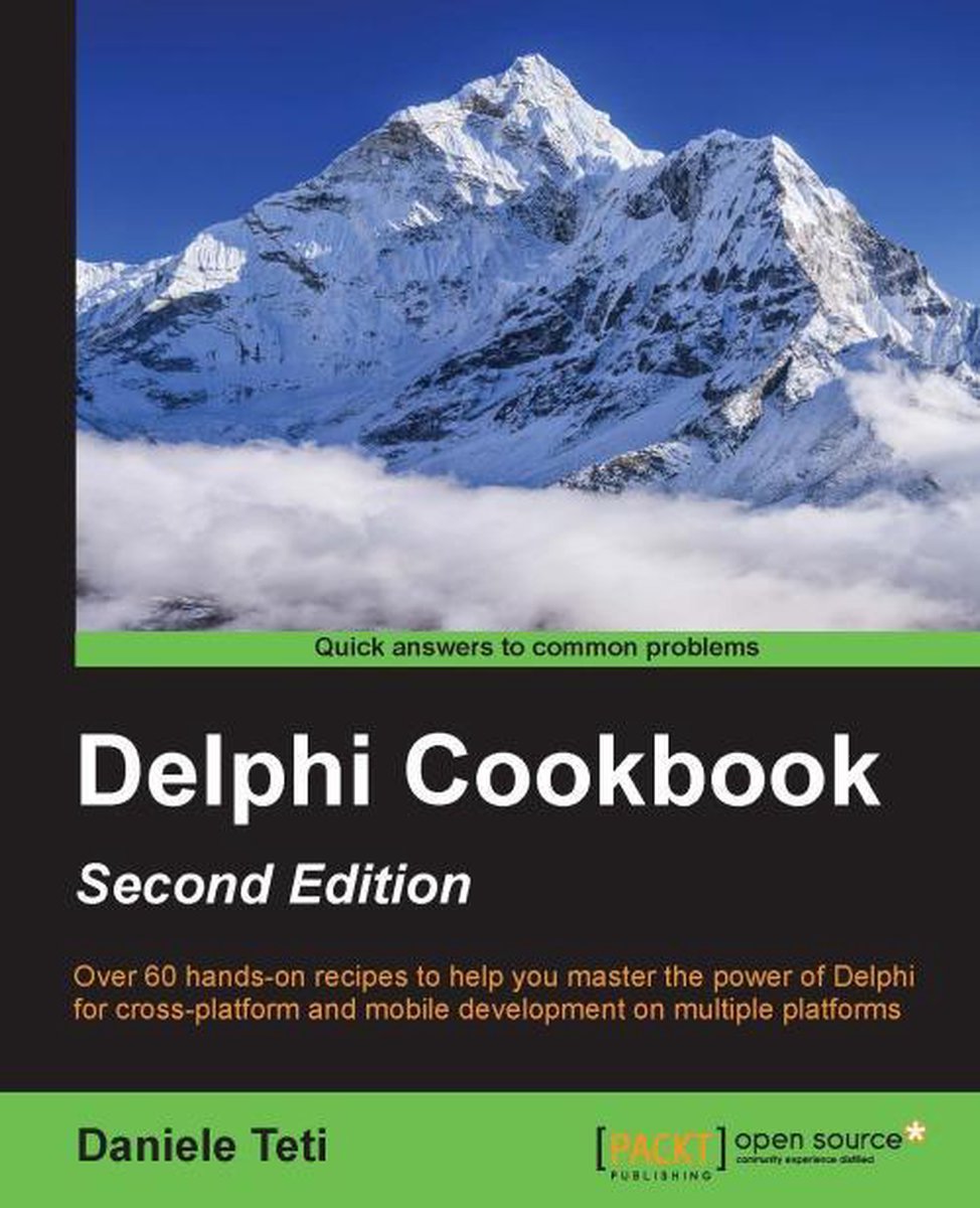 Omslag van Delphi Cookbook - Second Edition
