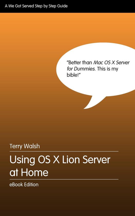 Using OS X Lion Server at Home - cover