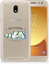 Geschikt voor Samsung Galaxy J5 2017 Uniek TPU Hoesje Boho Bottle