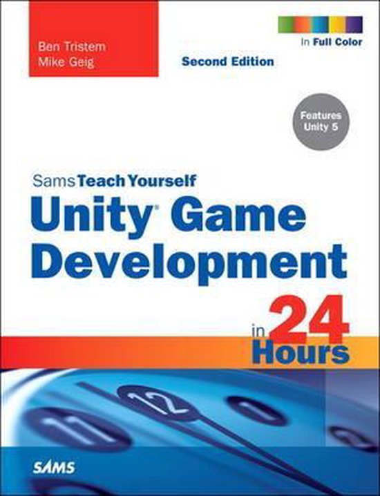 Unity Game Development In 24 Hours Sams - cover