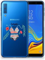 Geschikt voor Samsung Galaxy A7 (2018) TPU Hoesje Boho Summer