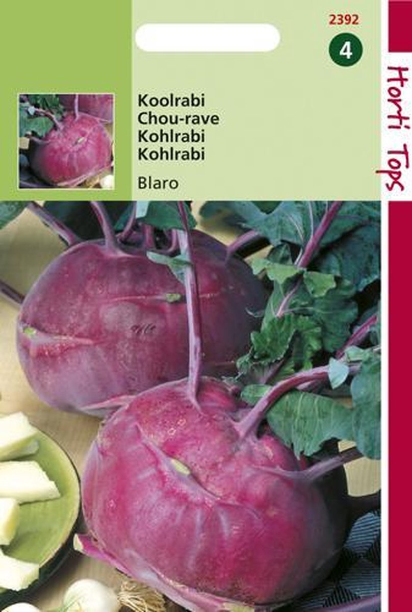 Hortitops Zaden - Koolrabi Blaro