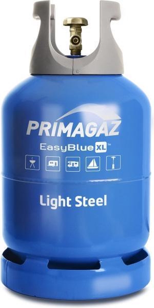 EasyBlue 9,5 gewicht blauwe primagaz gasfles leeggewicht kg | bol.com
