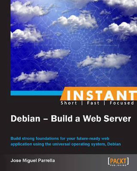 Instant Debian: Build a Web Server - cover