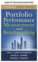 Portfolio Performance Measurement and Benchmarking, Chapter 32 - Determining Investment Style