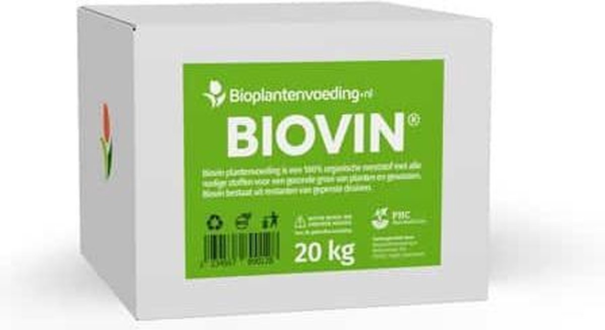 bol.com | Biovin - 20 kilogram | Biologische plantenvoeding