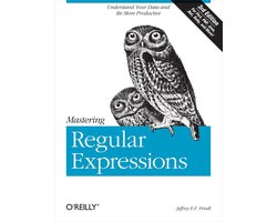 Omslag van Mastering Regular Expressions