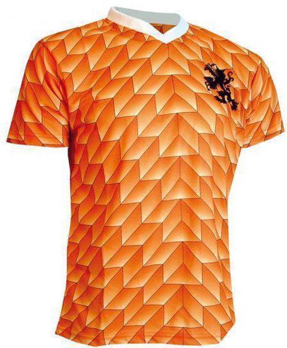 Onbevredigend Vooroordeel olie Nederlands Elftal T-shirt - EK 88 - L - Oranje | bol.com