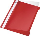 Dossier de devis en plastique Leitz - A5 - 25 pièces - Rouge