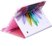 Shop4 - Samsung Galaxy Tab S2 9.7 Hoes - Book Cover Kleurrijke Bloem