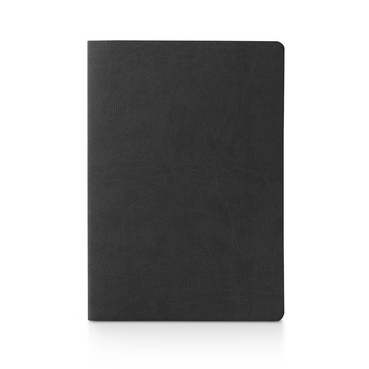 CIAK MATE - notitieschrift DeLuxe - Topklasse Vegan Leer - 21x30cm - gelinieerd - softcover - zwart