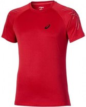 Asics - Sportshirt - Heren - Maat XL - Rood