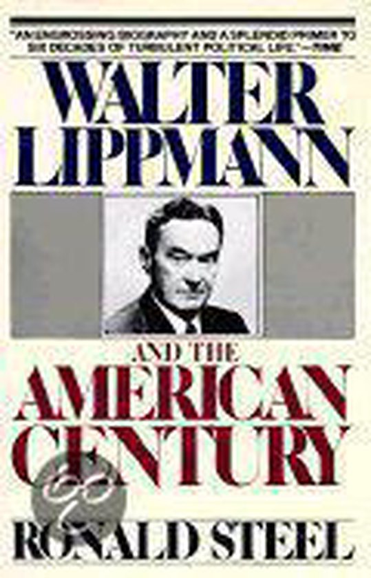 Walter Lippmann and the American Century - cover