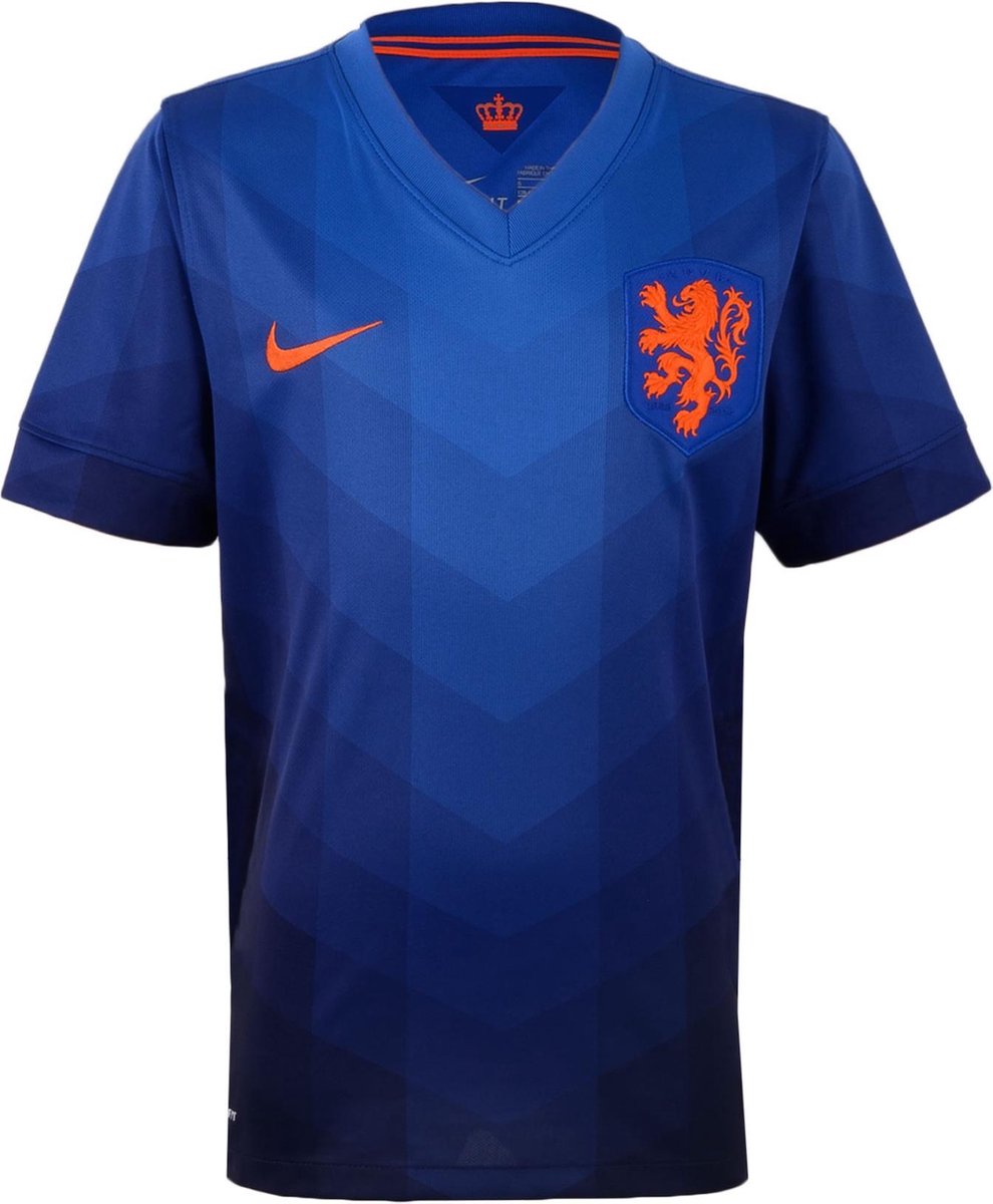 Gespecificeerd partij intellectueel Nike Nederlands Elftal Uit Voetbalshirt Junior - 164 - Blauw | bol.com