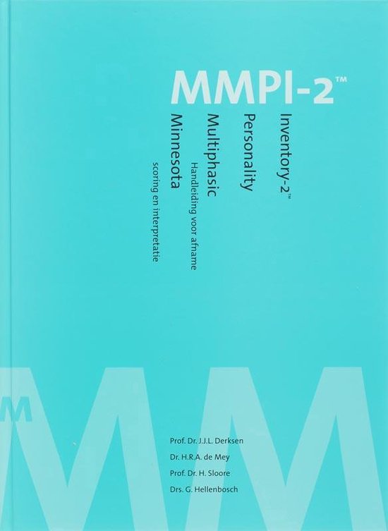 MMPI-2 (TM) - cover