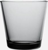 Iittala Kartio Glas - 21 cl - Grijs - 2 stuks