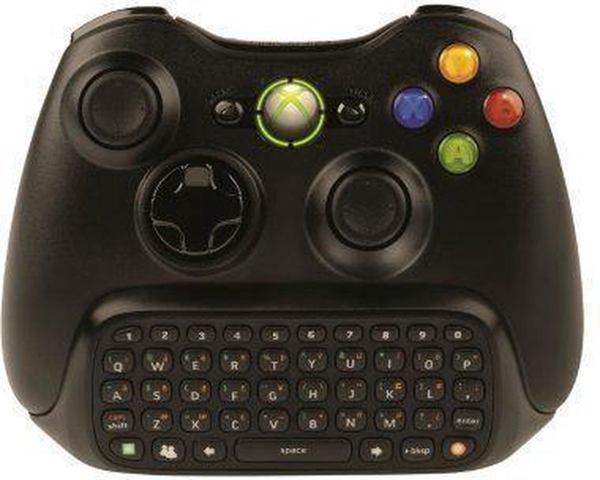 Microsoft Xbox 360 Chatpad Azerty indeling Zwart