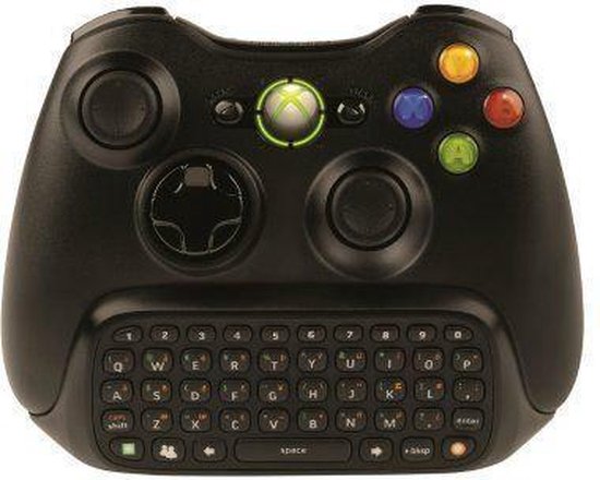 thumbnail image 2 of Microsoft Xbox 360 Chatpad – Tested, Works Great! Black, QWERTY Keyboard Attachment For Controller 2 of 6