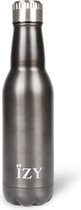 IZY - drinkfles / thermosfles - 500 ml - Zwart Exclusive