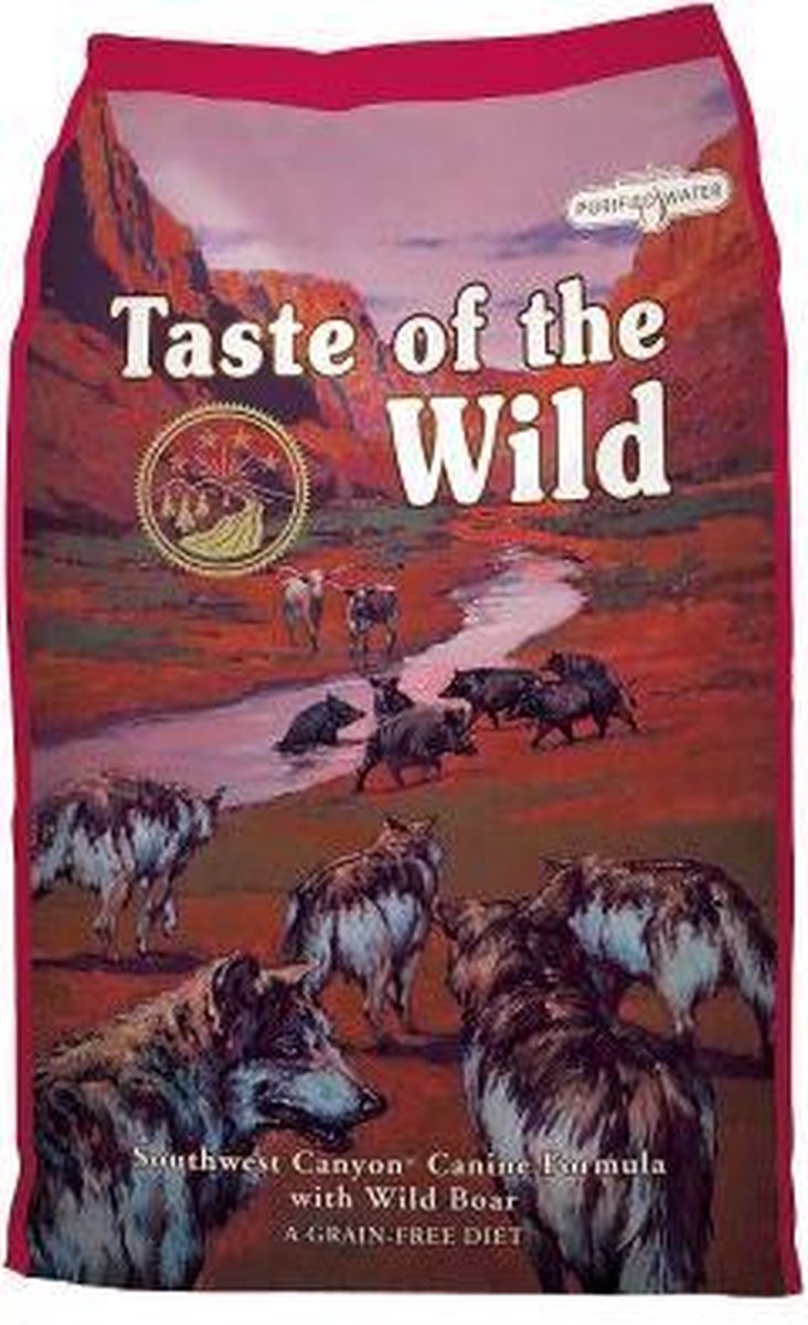 Taste of the Wild - Southwest Canyon Canine Hondenvoer 12,2kg
