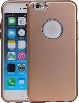 Design TPU Hoesje voor iPhone 6 / 6s Goud