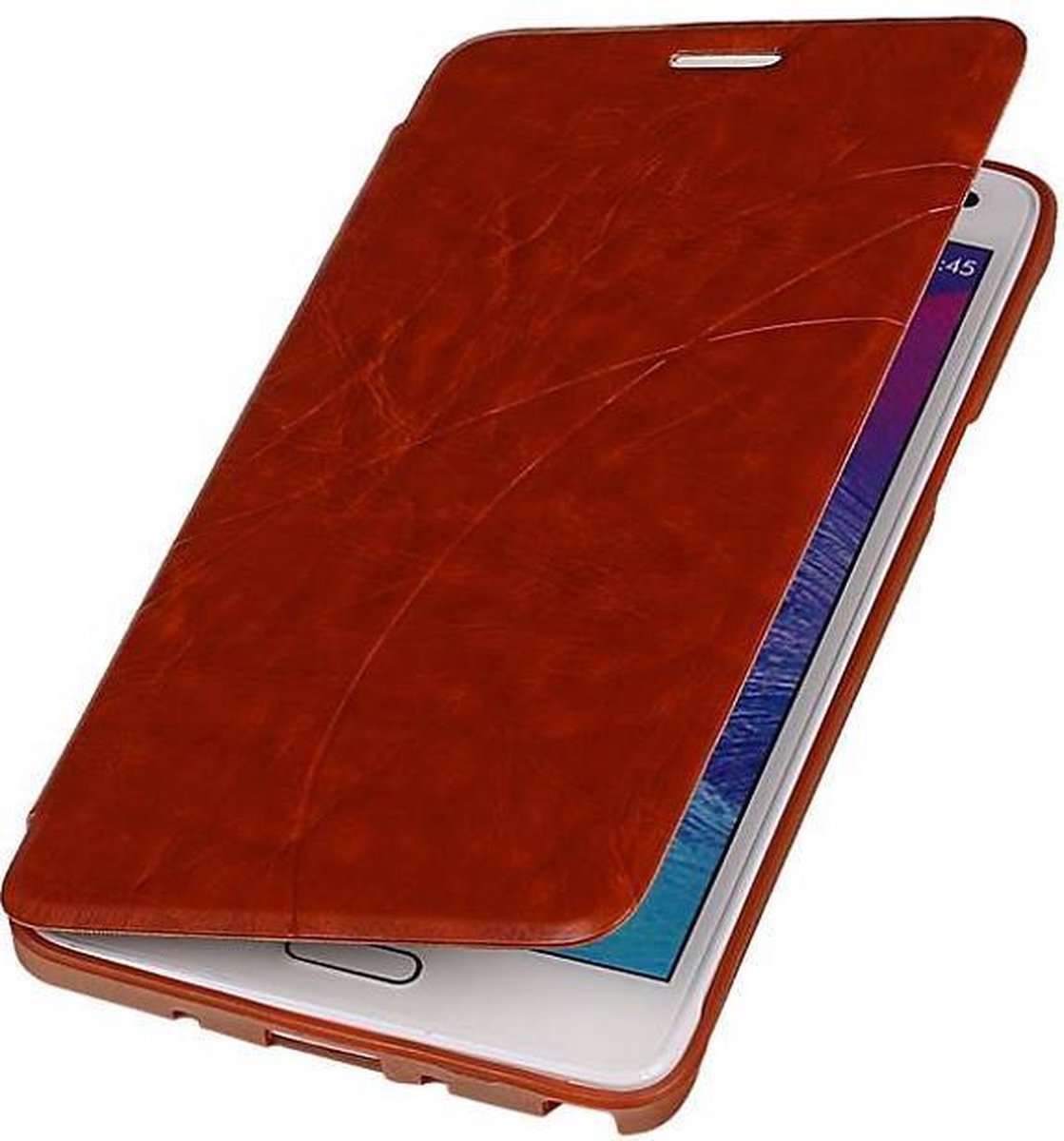 Easy Booktype hoesje Geschikt voor Samsung Galaxy Grand i9082 Bruin