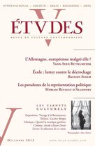 Revue Etudes - Etudes Décembre 2013