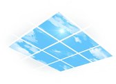 Easy Daylight Panel | Daglicht Wolken Plafond | systeemplafond – Set van 9