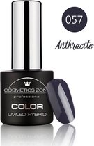 Cosmetics Zone UV/LED Hybrid Gel Nagellak 7ml. Anthracite 057