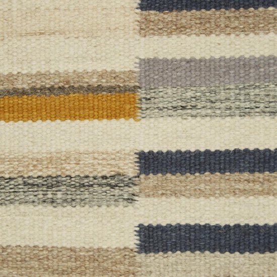 Slim arm Ondraaglijk relaxdays vloerkleed kleurrijke strepen - schapenwol - 160 x 230 cm -  tapijt - gestreept | bol.com