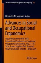 Advances in Social and Occupational Ergonomics