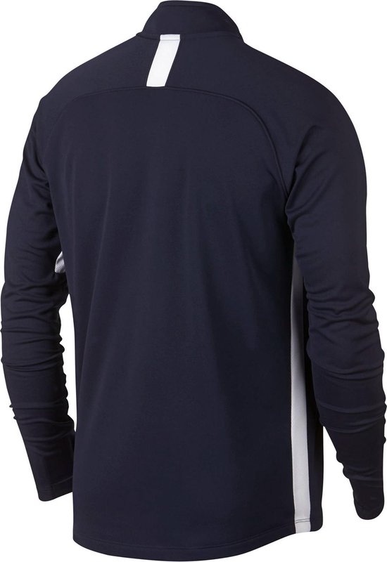 Nike Dry Academy 19 Drill Top Sportshirt Heren - blauw/wit | bol.com