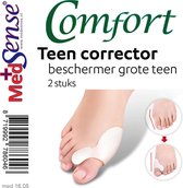 Comfort teen corrector, beschermer grote teen, 2 st