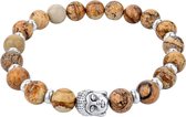 Fako Bijoux® - Buddha Armband - Ring - Natural