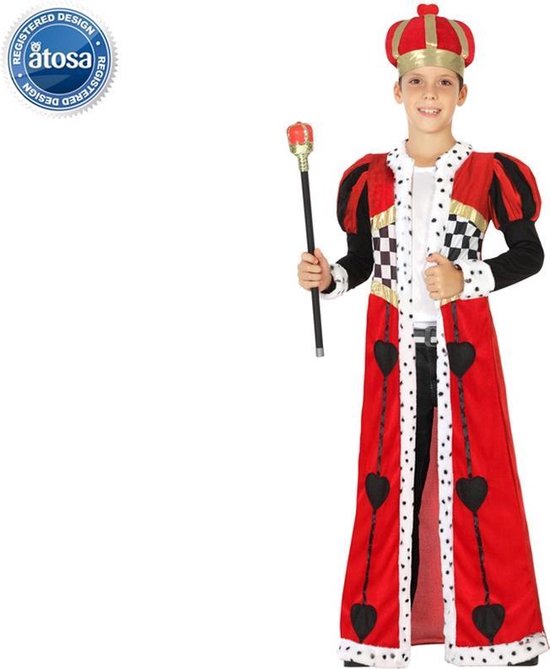 Koning outfit voor jongens - Verkleedkleding - 134-146 | bol.com