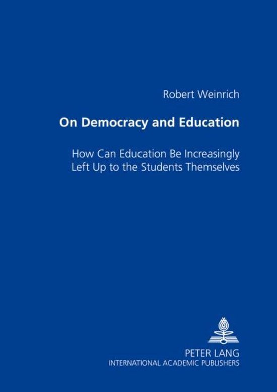 On Democracy and Education - cover