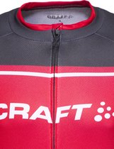 Craft Classic Logo fietsshirt heren wit Maat XL