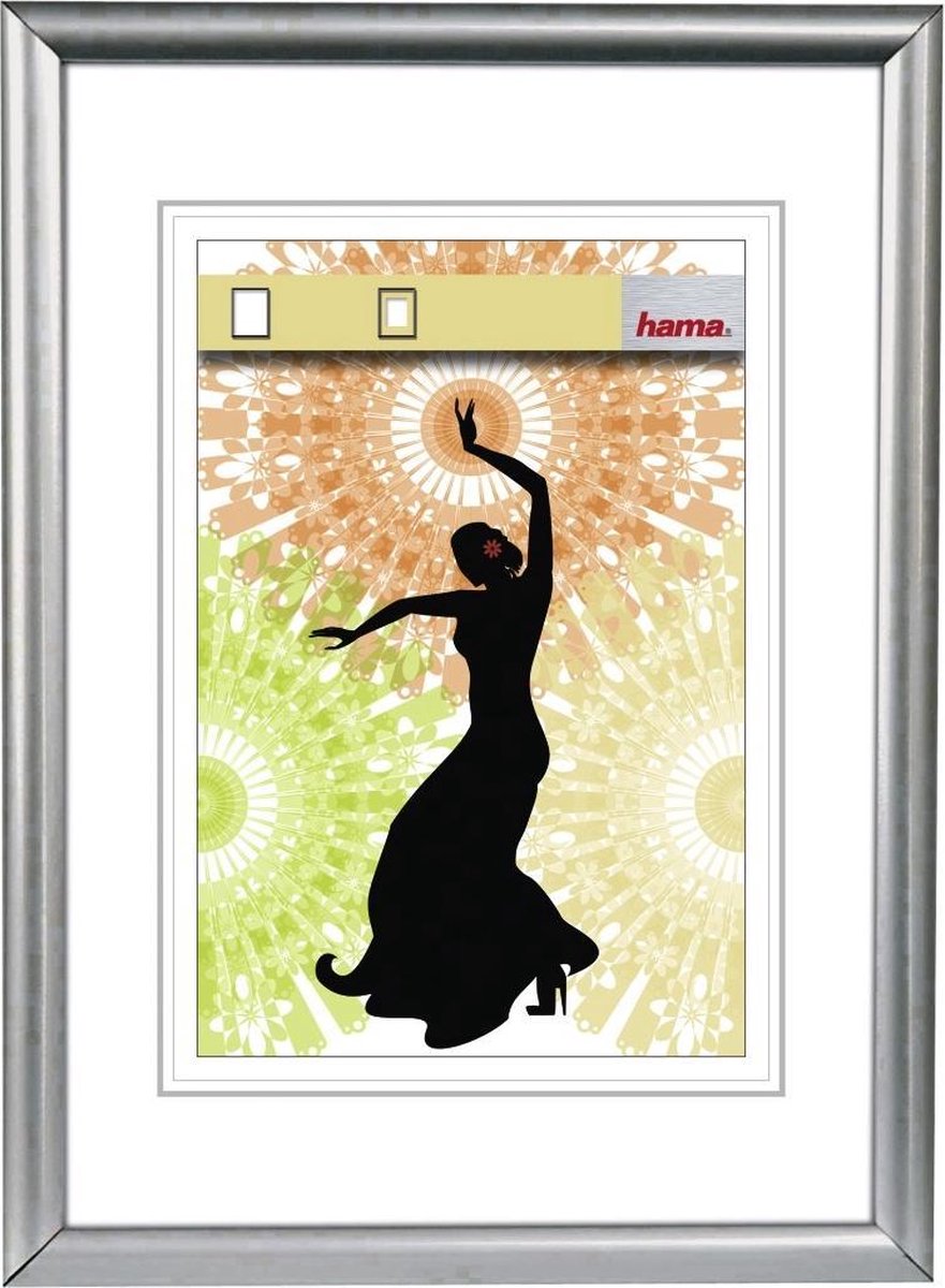 Hama Fotolijst - Madrid - 21 x 21,7 cm - Zilver