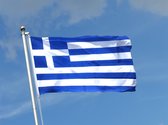 Griekse Vlag - Griekenland Flag - Greece WK Vlag - 90 x 150 CM