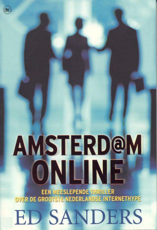 Omslag van AMSTERD@M ONLINE door Ed Sanders