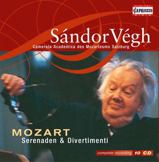 Camerata Academica Des Mozarteums Salzburg, Sánder Végh - Mozart: Serenaden & Divertimenti (10 CD)