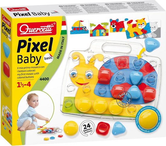 Gezag vergaan Onderdrukking Quercetti Mozaïek Starter Set Baby 33-delig | bol.com