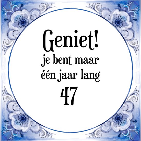 Verjaardagskaart 47