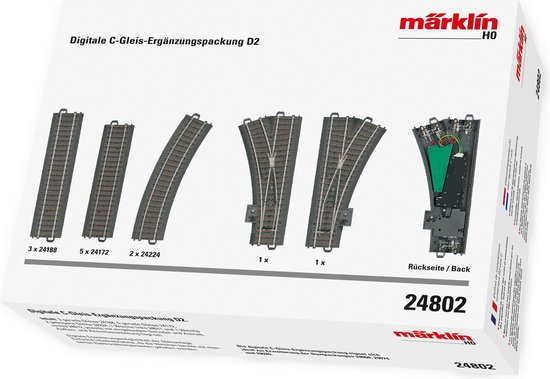 Märklin Uitbreidingspakket D2 voor digitale C-rails | bol.com