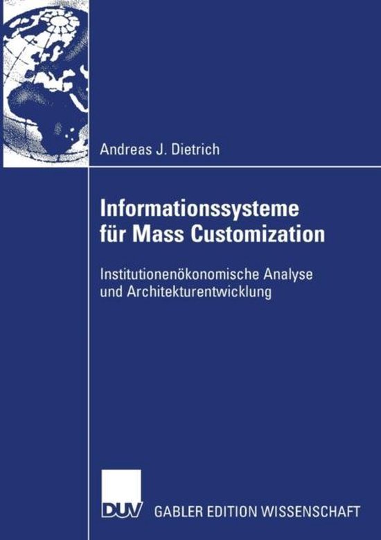 Informationssysteme für Mass Customization - cover